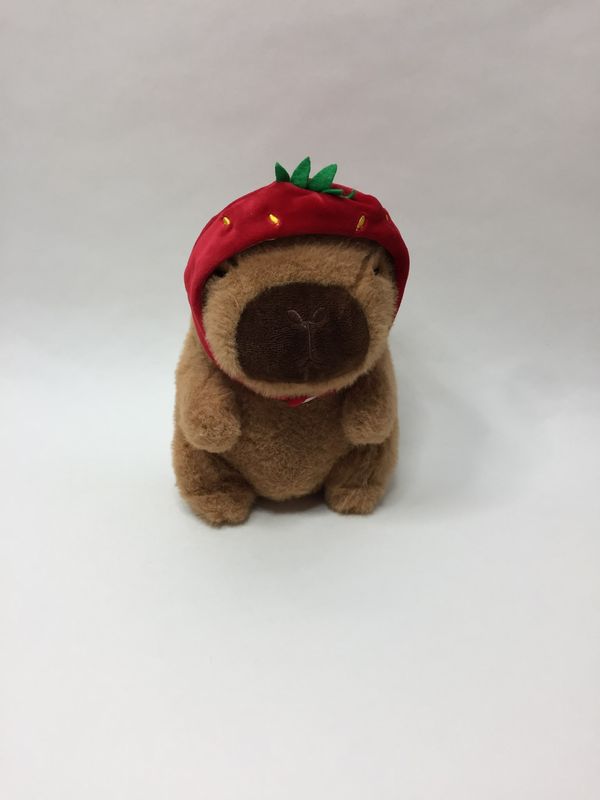 Schwein Wasserschwein Capybara Knuffel stehend 23 cm selten