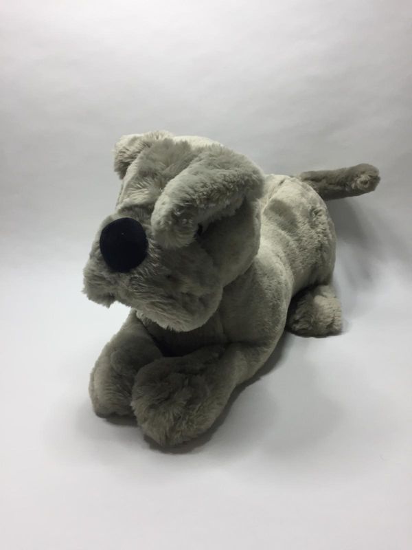 XXL Hund Knuffel liegend 70 cm 1 kg Rarität