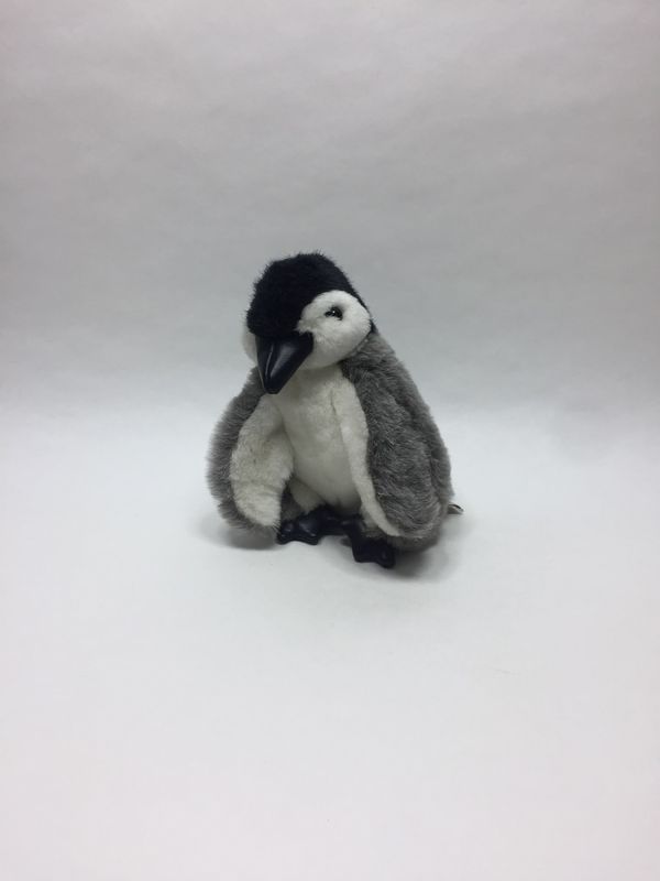 Pinguin Handpuppe Folktails stehend 25 cm Sammlerstück