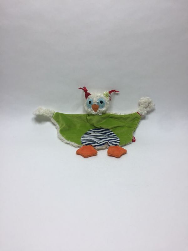 Schnuffeltuch / Schmusetuch Eule Sigikid stehend 30 cm selten Schnuffeltuch / Schmusetuch Eule Sigikid stehend 30 cm selten
