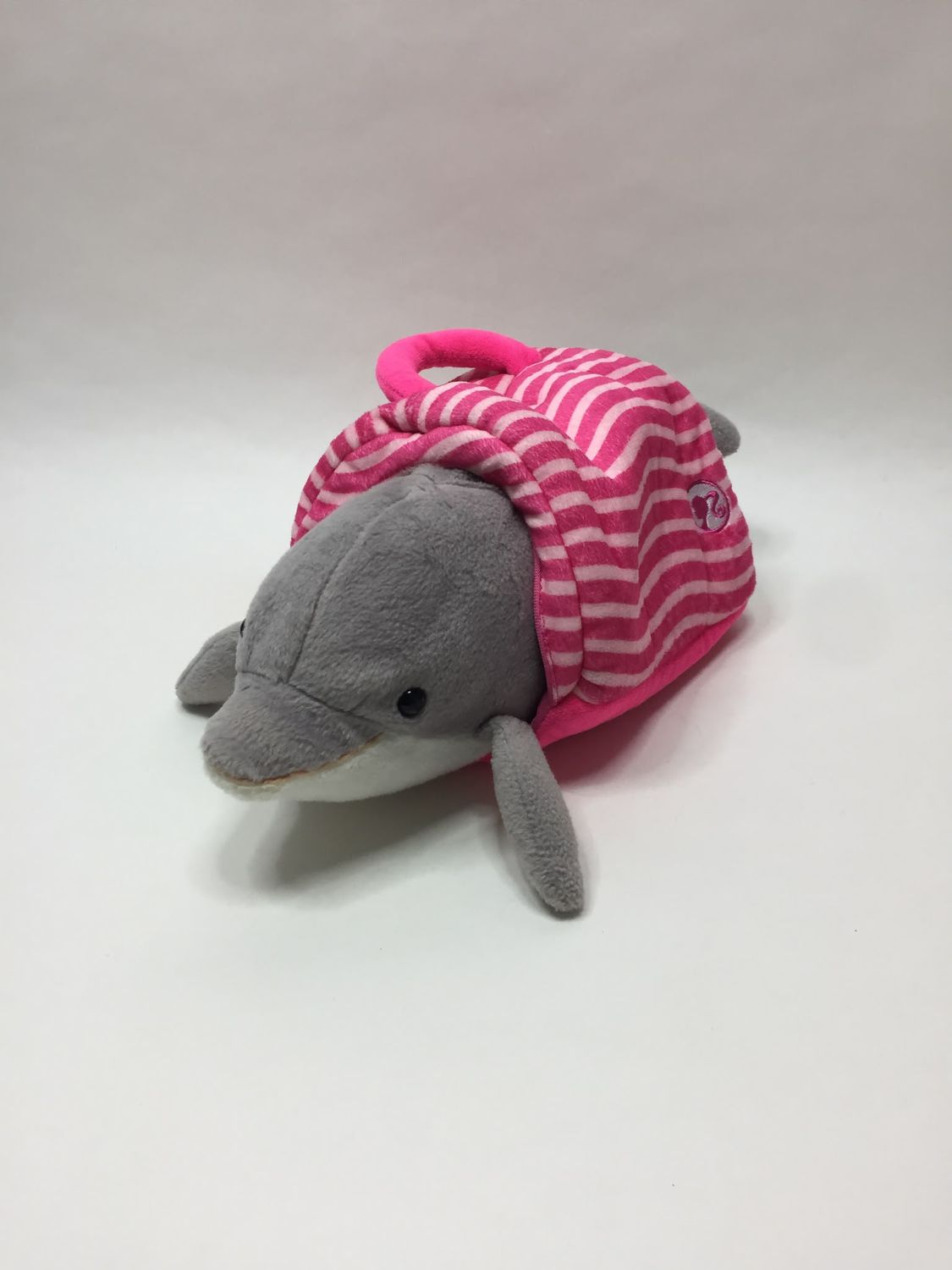 Delfin Barbie Knuffel liegend 35 cm sehr selten