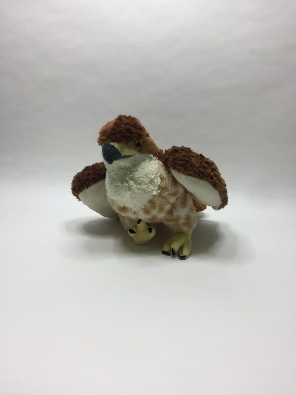 Vogel Rotschwanzbussard Wild Republic stehend 40 cm Rarität