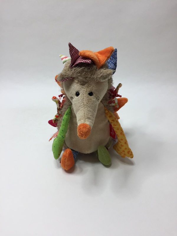 Igel Sigikid Patchwork Sweety stehend 25 cm selten