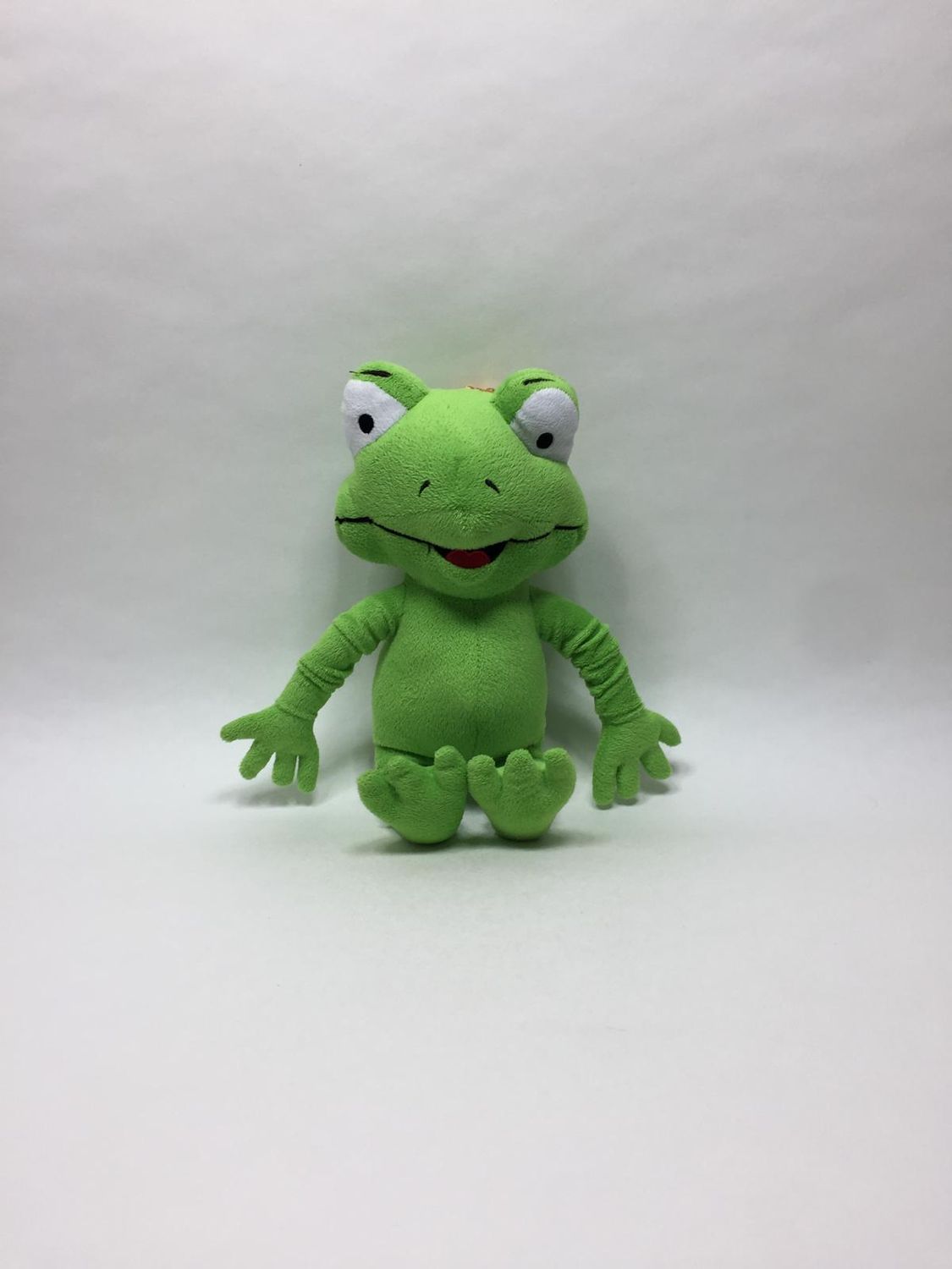 Frosch Froschkönig Altomincio Family Park Knuffel "Froggy" stehend 35 cm sehr selten