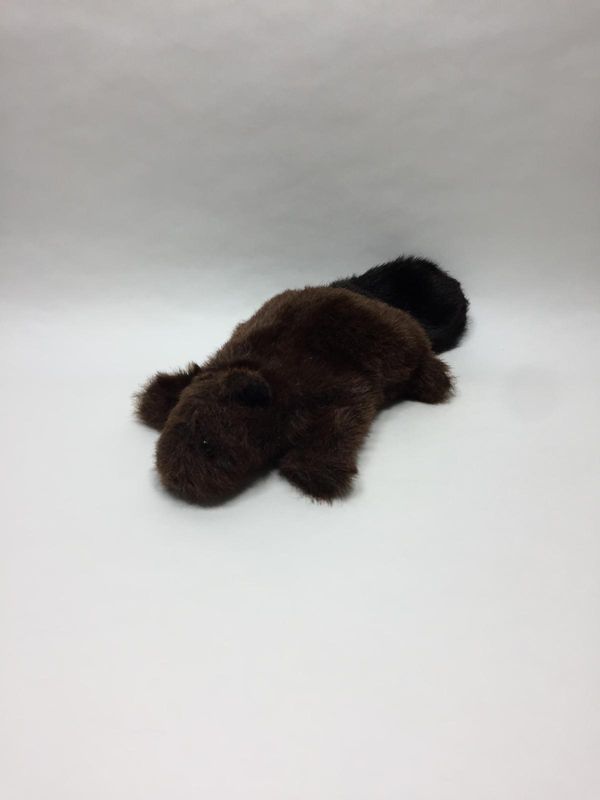 Biber Handpuppe Wasi liegend 47 cm sehr selten Biber Handpuppe Wasi liegend 47 cm sehr selten