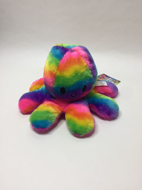 Krake "Rainbow Octopus" Wendbar Whitehouse liegend 25 cm Neuwertig mit Etikett