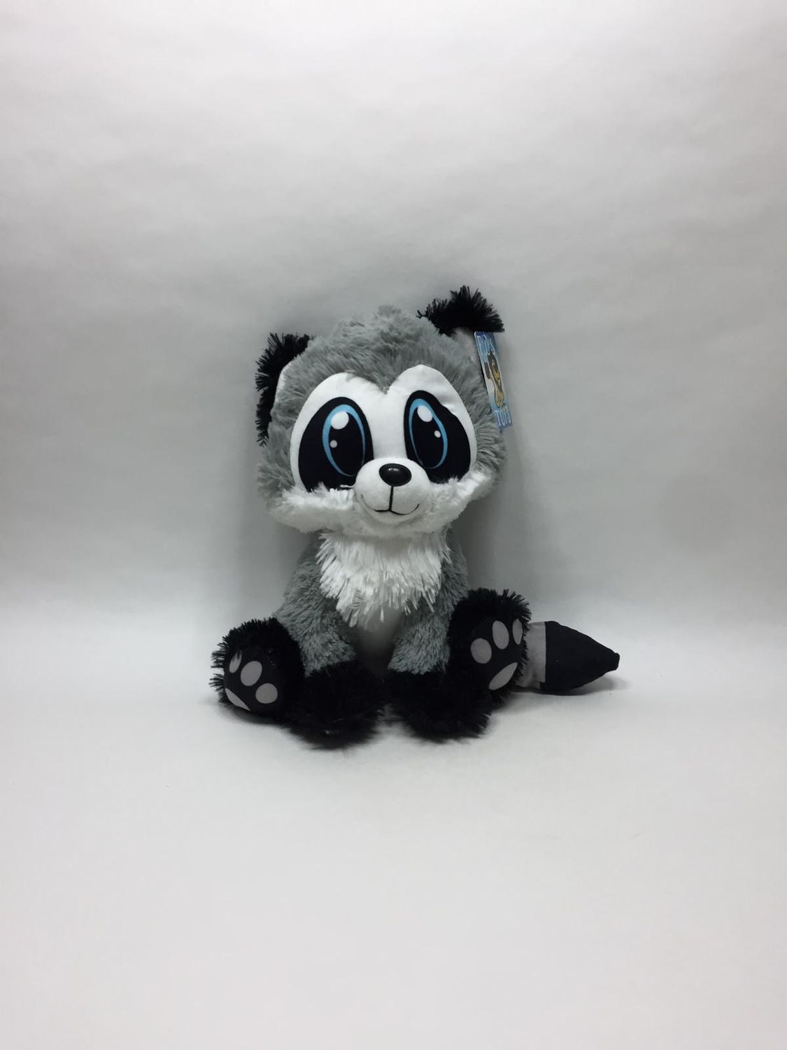Waschbär Flo's Toys sitzend 35 cm Neuwertig mit Etikett
