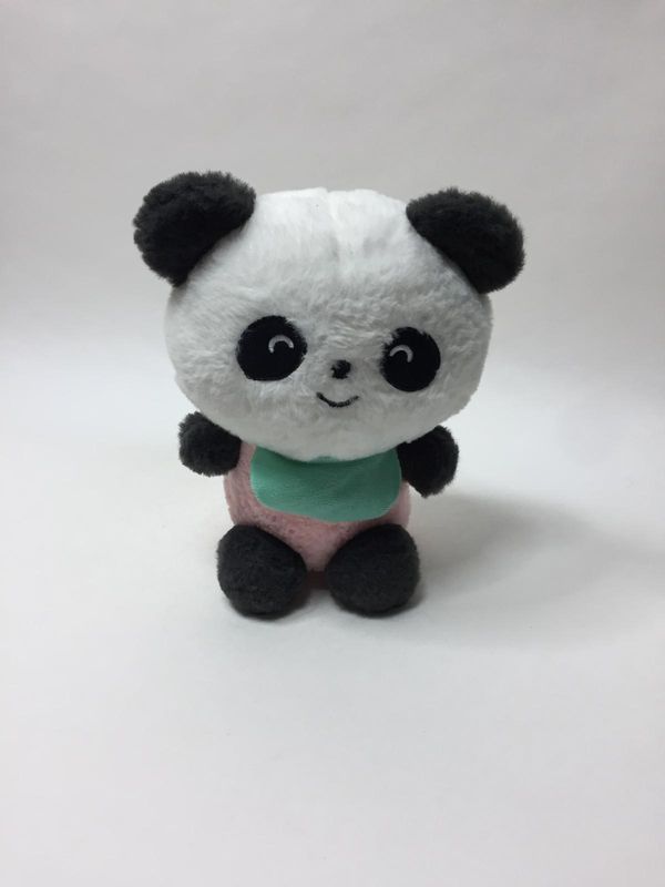 Panda Knuffel sitzend 23 cm selten
