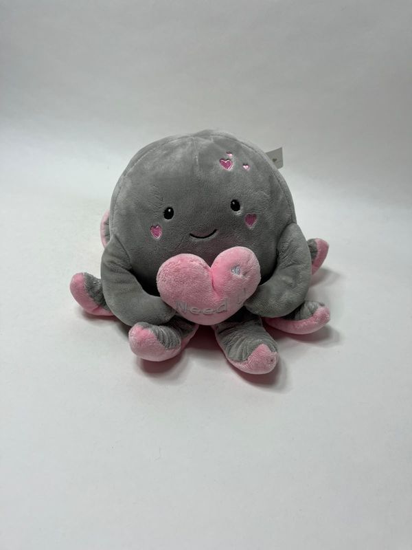 Krake, Krebs, Tintenfisch, Oktopus, Hummer Kuschelfreund stehend 25 cm Sammlerstück