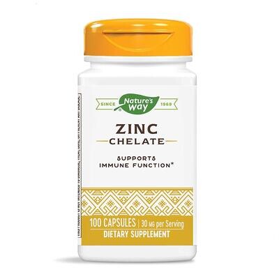 Nature&#39;s Way Zinc 30 mg 100 Caps