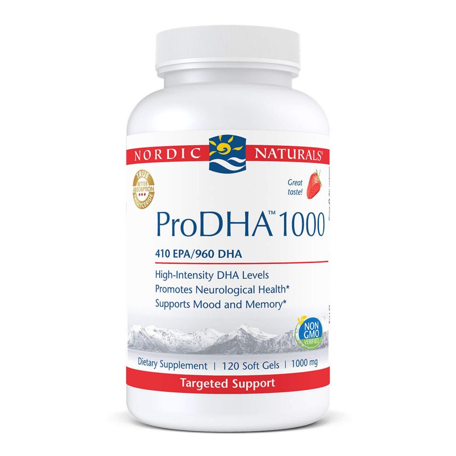 ProDHA 1000 Strawberry 120 soft gels