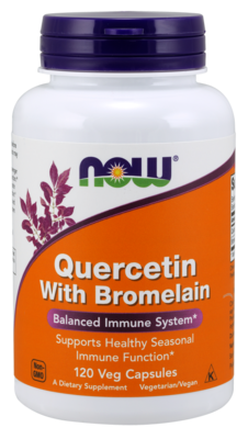 Quercetin with Bromelain 120 vcaps
