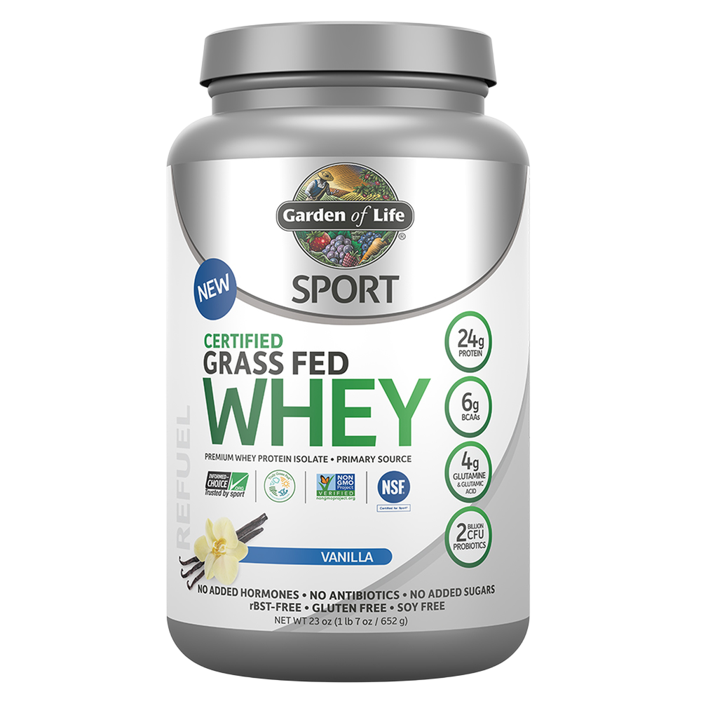 Grass Fed Whey Protein - Vanilla