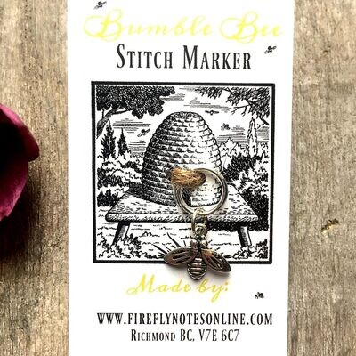 Bee Stitch Marker