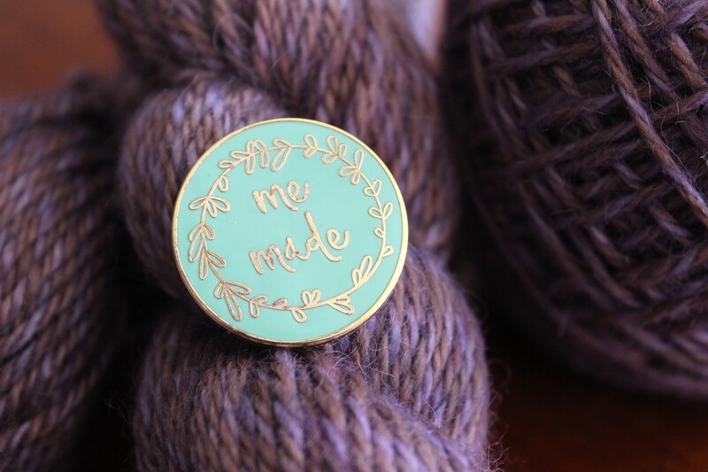Me made Enamel Pin