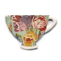 Teacup Brooch