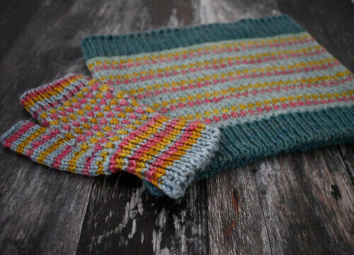Arfordir Cowl &amp; Mitten Kit