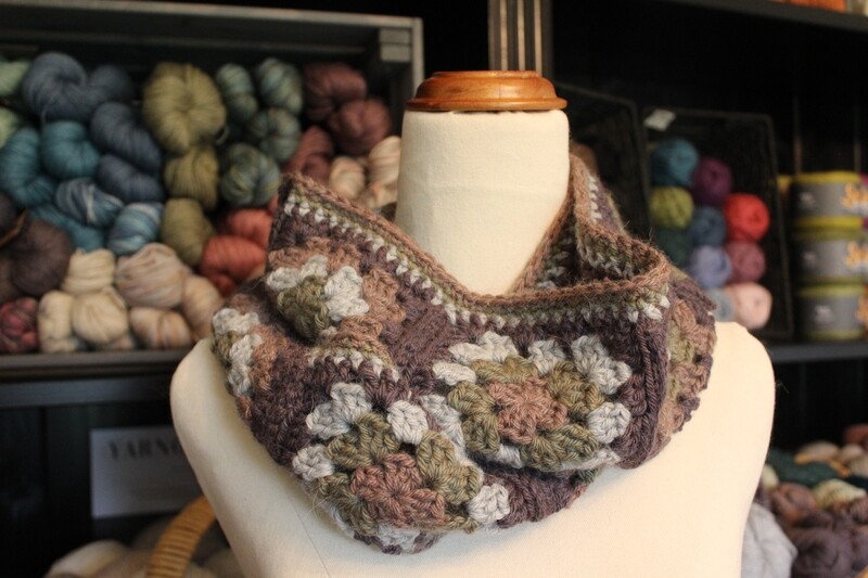 Vintage Hue Granny Cowl