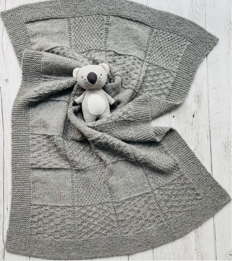 Textured Baby Blanket Pattern