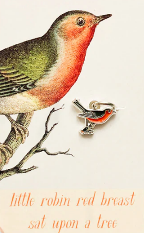 Robin Stitch Marker or Progress Keeper