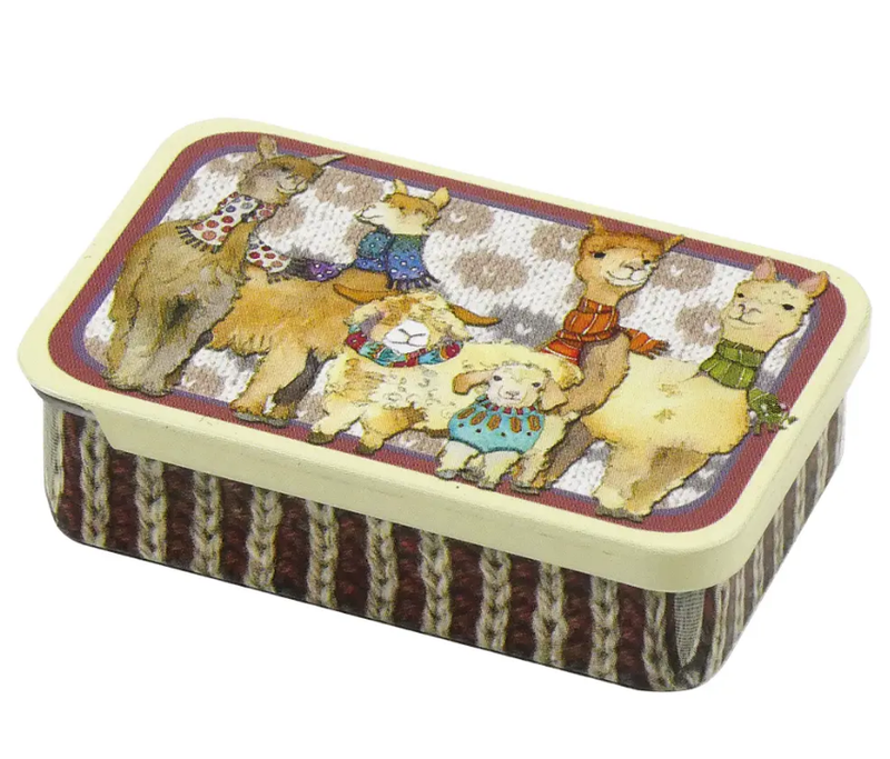 Alpacas & Friends Notions Tin - Pocket Slider Alpacas & Friends Notions Tin - Pocket Slider