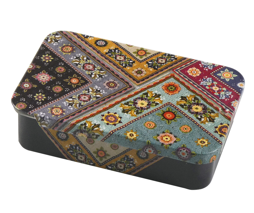 Fruit Garden Notions Tin - Pocket Slider