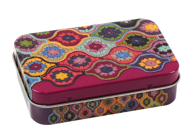 Mystical Lanterns Rectangular Tin - Hinged Lid Mystical Lanterns Rectangular Tin - Hinged Lid