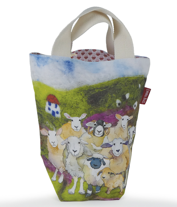 Felted Sheep - Bucket Bag (Small) Felted Sheep - Bucket Bag (Small)