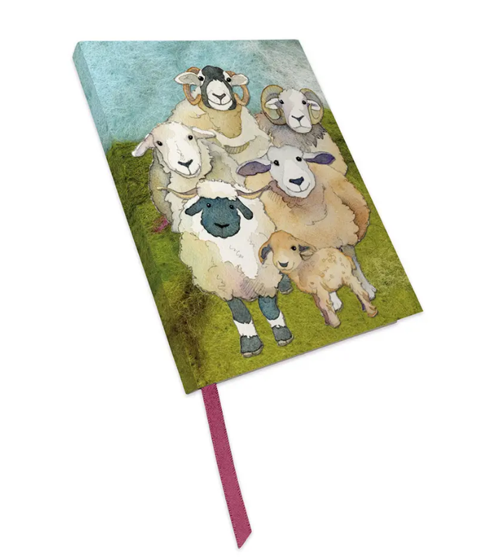 Felted Sheep Notebook