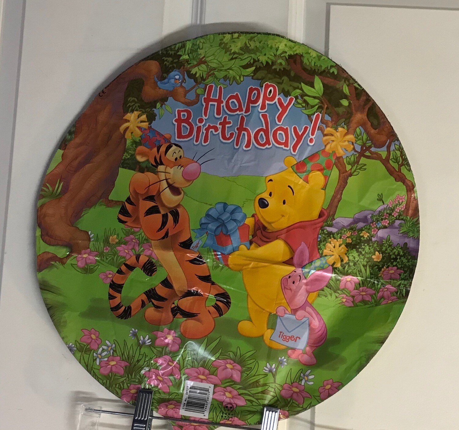 Pooh and Tiger Happy Birthday Mylar