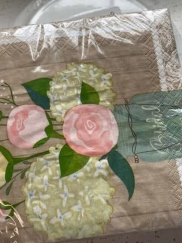 16ct   RUSTIC WEDDING NAPKIN