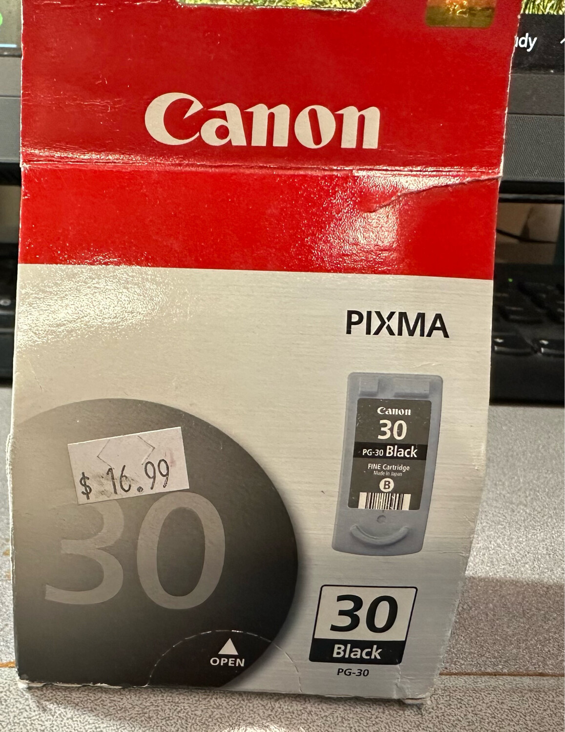 30 CANON OEM BLACK