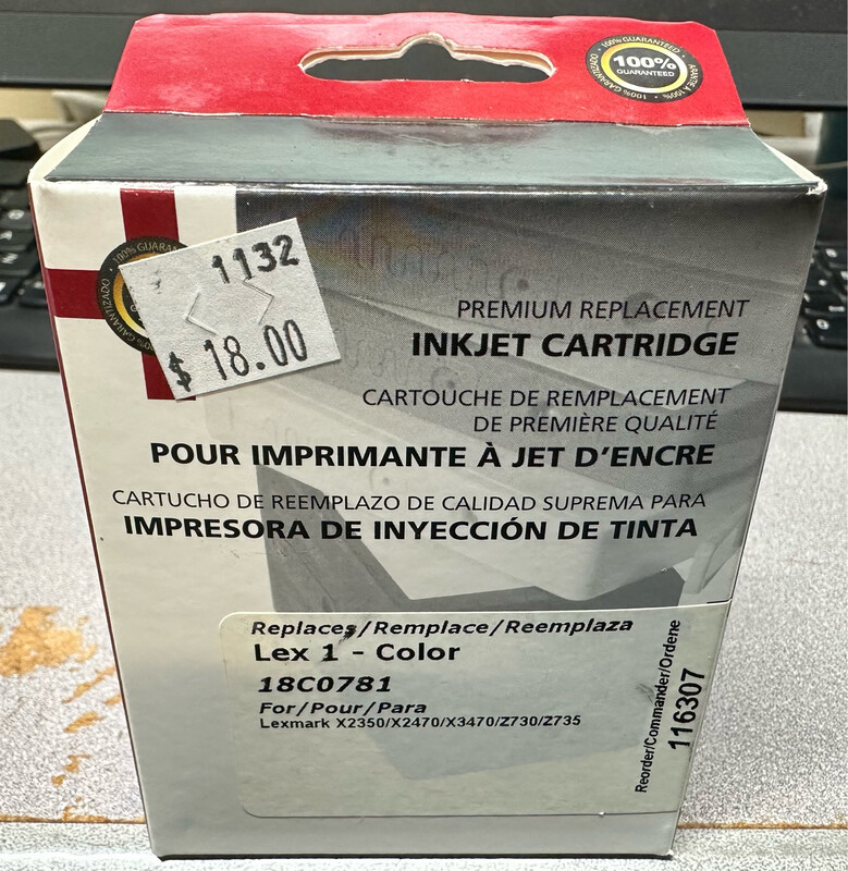 Lexmark 1 tricolor - pr