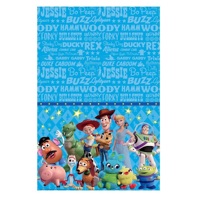 DISNEY&#39;S TOY STORY 4 PLASTIC TABLECOVER