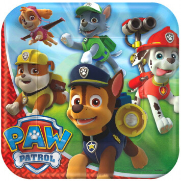 PAW PATROLBOYS LUNCHEON  PLATES
