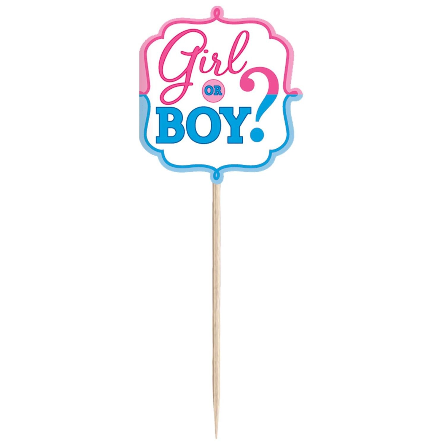 Girl or Boy? Party Picks - 36 count.