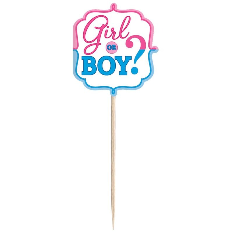 Girl or Boy? Party Picks - 36 count.