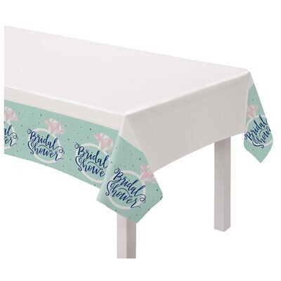 Bridal Shower Plastic Table Cover