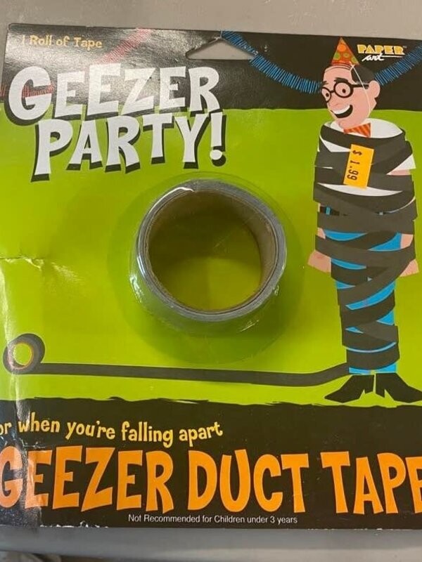 geezer duct tape