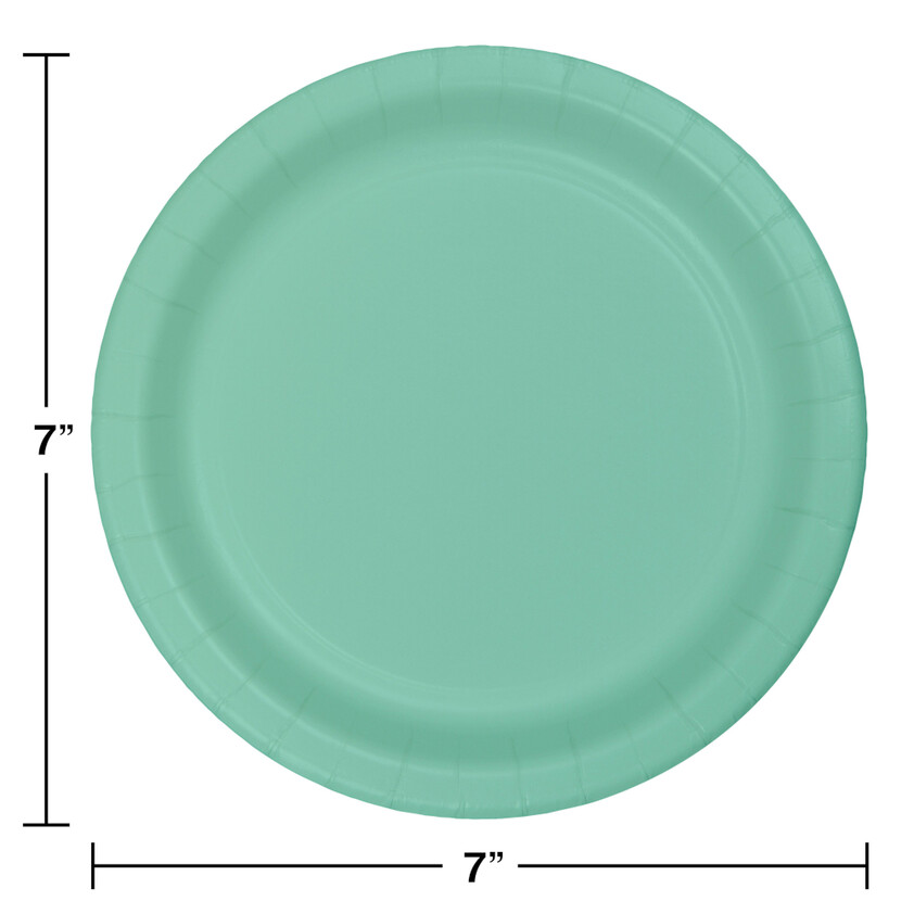 FRESH MINT DESSERT PLATE 7 INCH