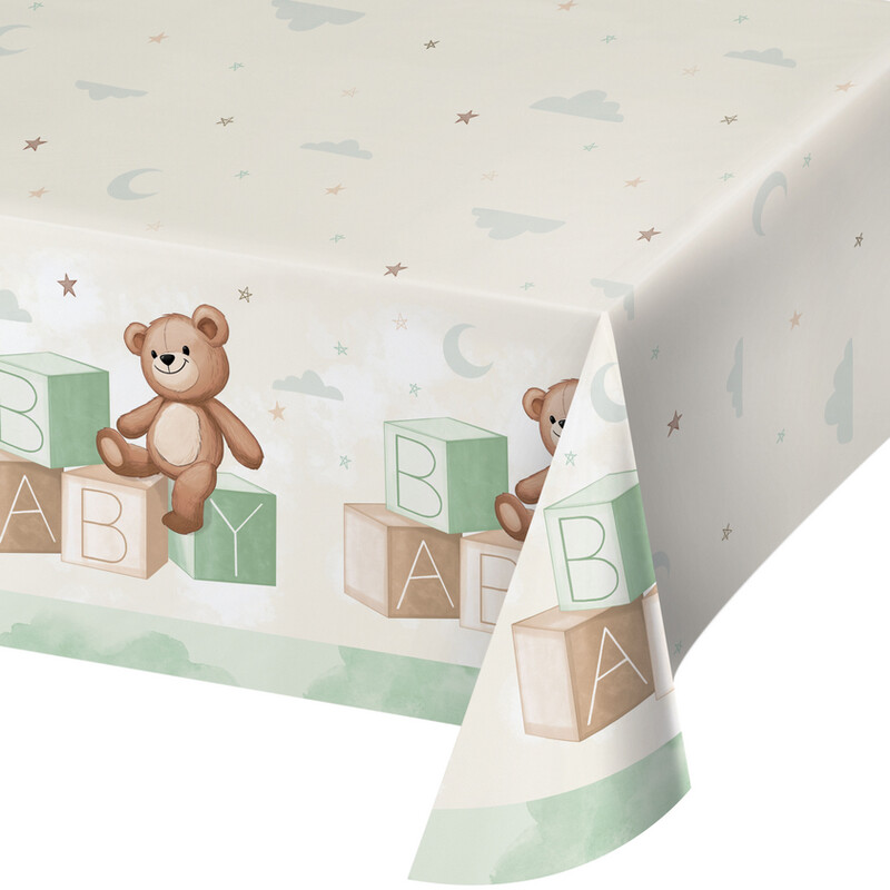 Teddy Bear Tablecloth 54x102