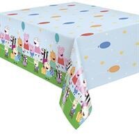 Peppa Pig Rectangular Plastic Table Cover  54 x 84&quot;&quot;