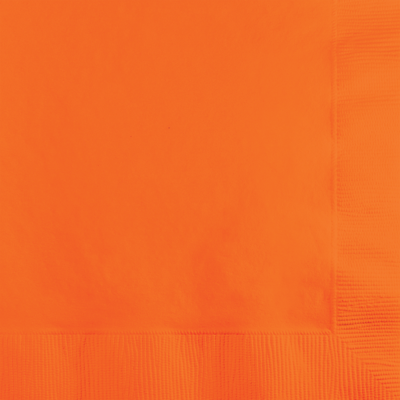 SUNKISSED ORANGE BEVERAGE NAPKIN