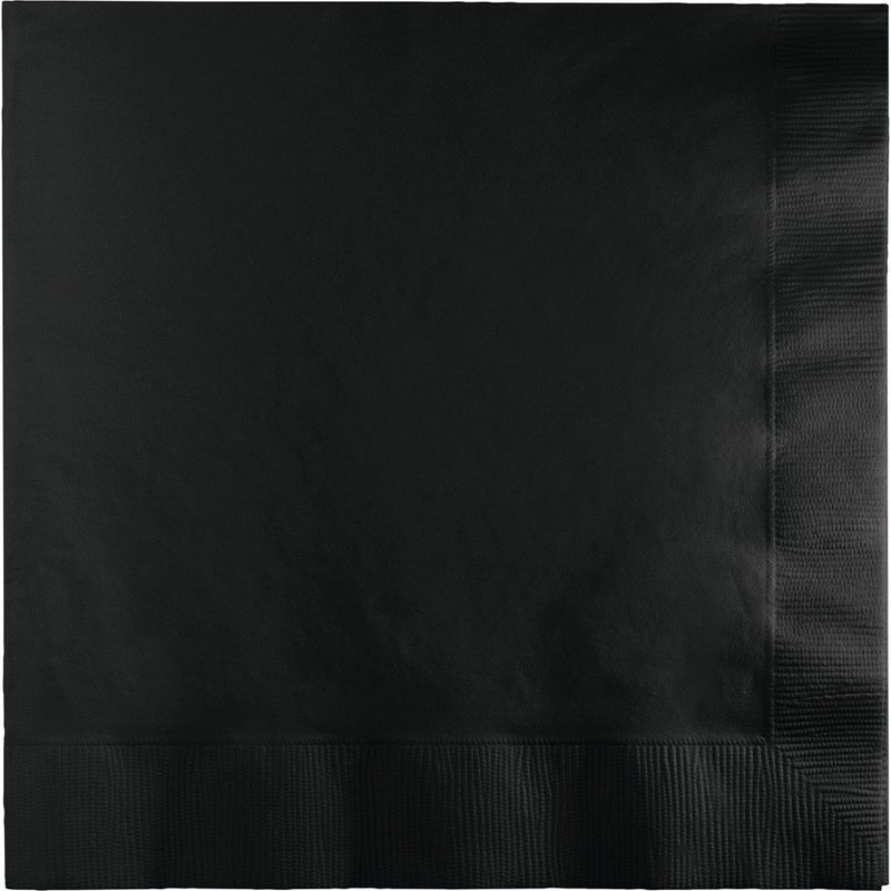 BLACK VELVET LUCHEON NAPKIN