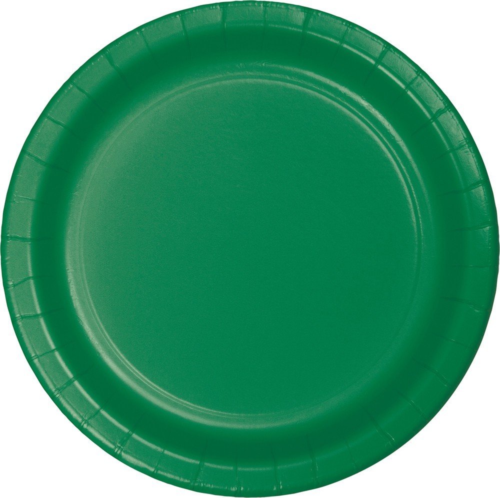 EMERALD GREEN LUNCHEON PLATE