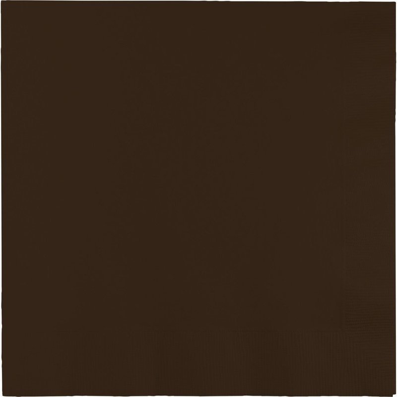CHOCOLATE BROWN LUNCHEON NAPKIN 