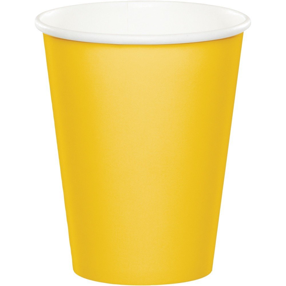 SCHOOL BUS YELLOW CUP