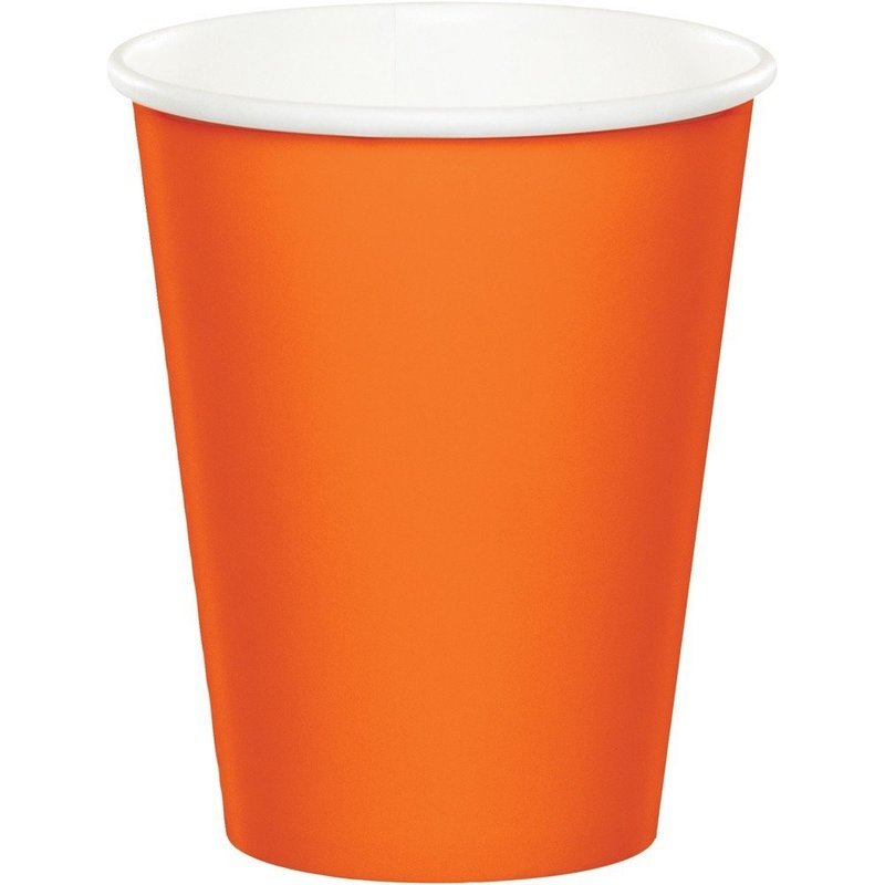 SUNKISSED ORANGE cups