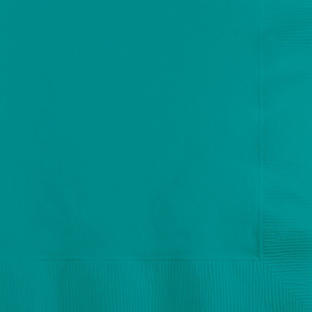 TROPICAL TEAL  BEVERAGE NAPKIN 
