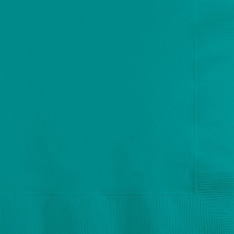 TROPICAL TEAL  BEVERAGE NAPKIN 